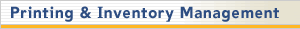 Printing & Inventory Management